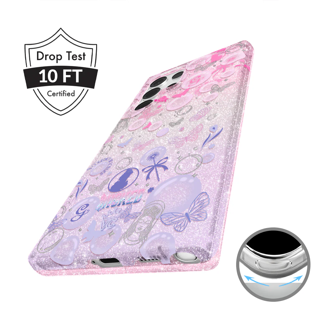 Wicked Glinda’s Bubble Glitter Samsung Case - Image 42