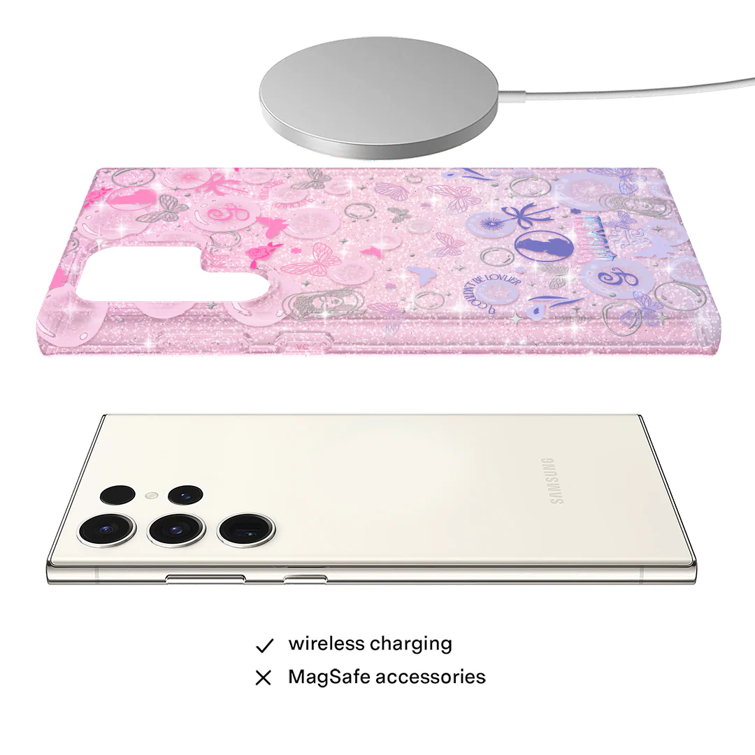 Wicked Glinda’s Bubble Glitter Samsung Case - Image 44