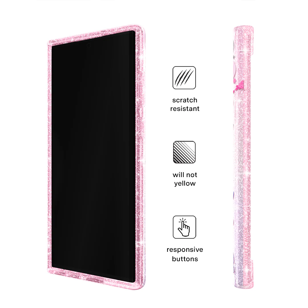 Wicked Glinda’s Bubble Glitter Samsung Case - Image 45