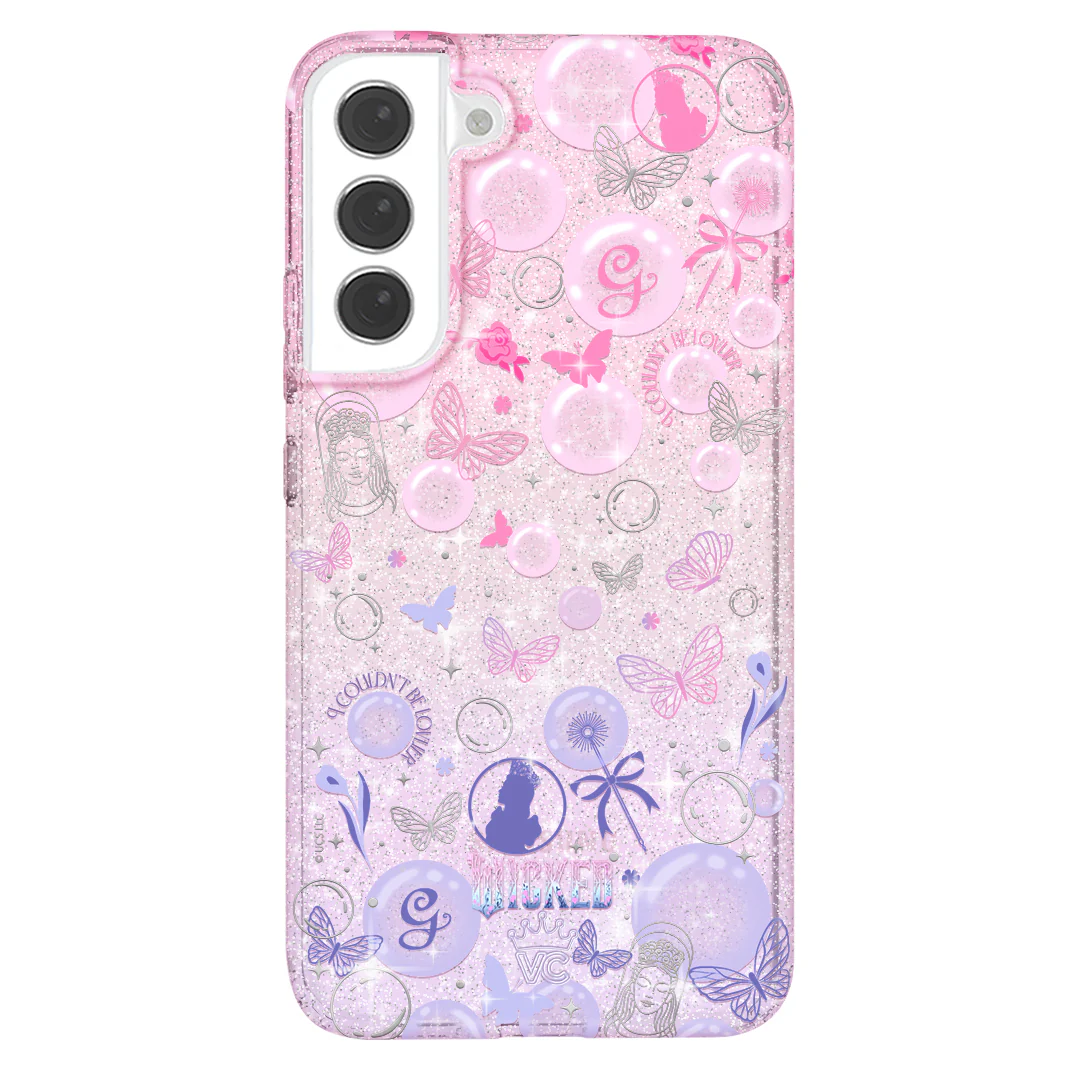 Wicked Glinda’s Bubble Glitter Samsung Case - Image 46