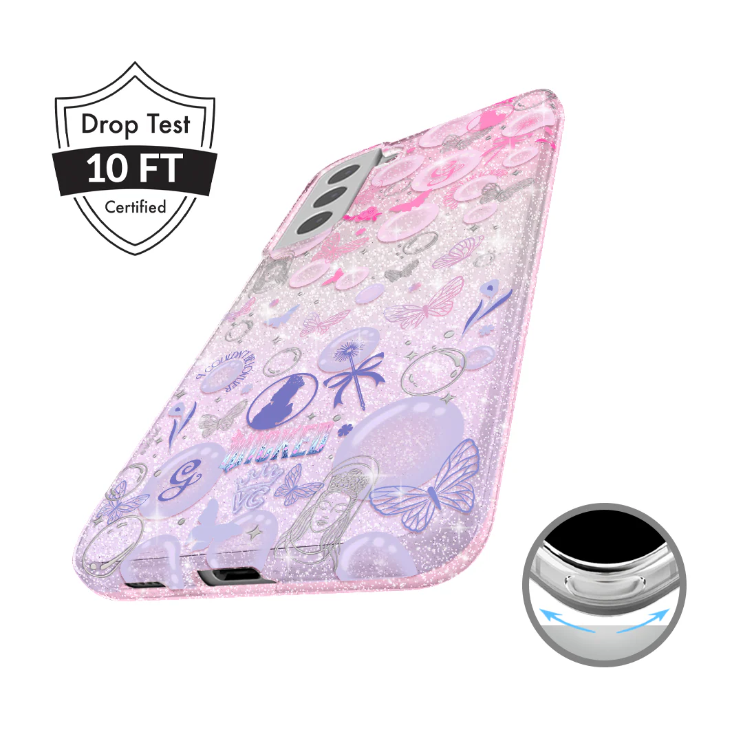 Wicked Glinda’s Bubble Glitter Samsung Case - Image 52