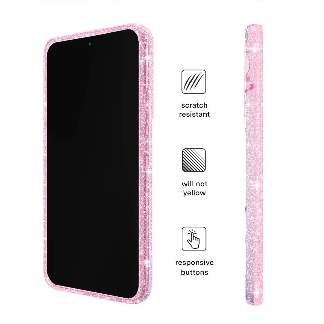 Wicked Glinda’s Bubble Glitter Samsung Case - Image 55