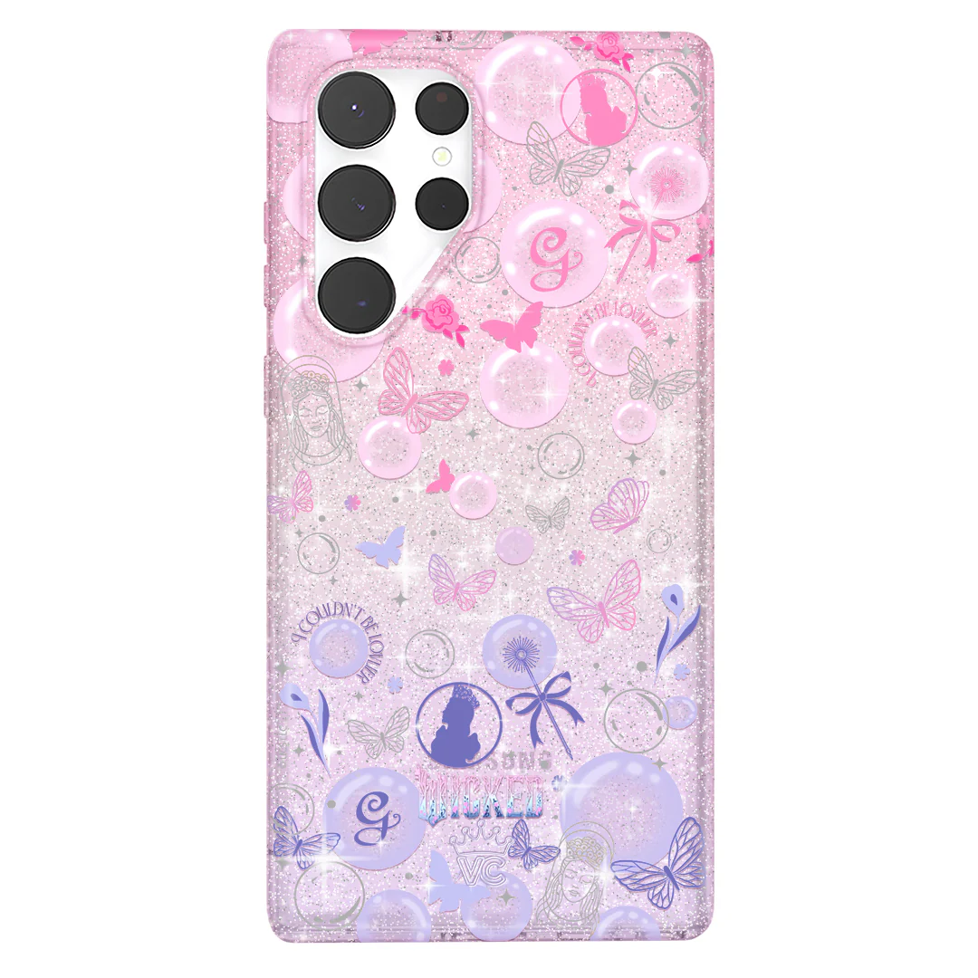 Wicked Glinda’s Bubble Glitter Samsung Case - Image 56
