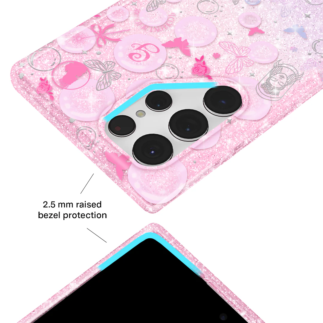 Wicked Glinda’s Bubble Glitter Samsung Case - Image 58