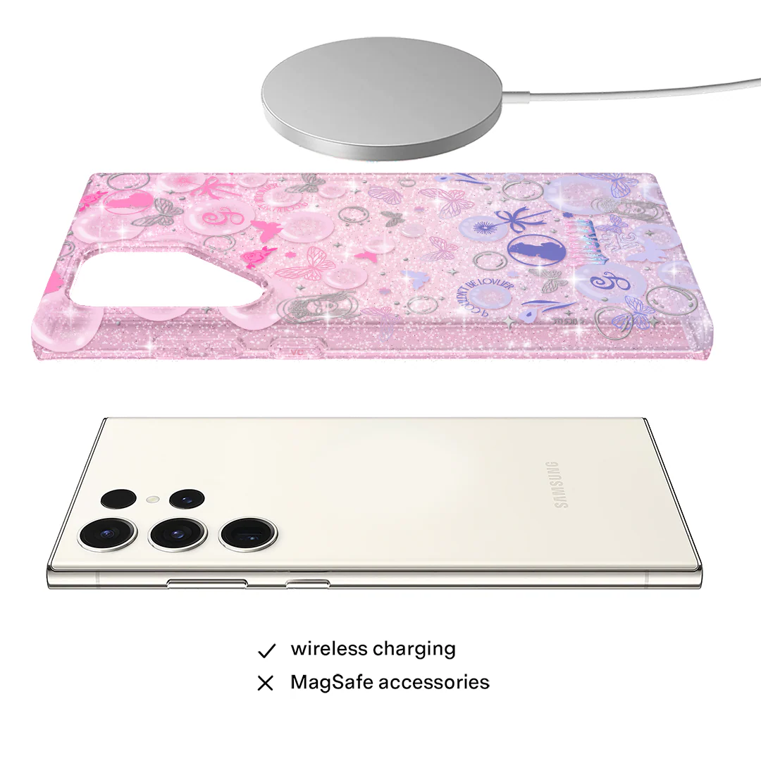 Wicked Glinda’s Bubble Glitter Samsung Case - Image 59