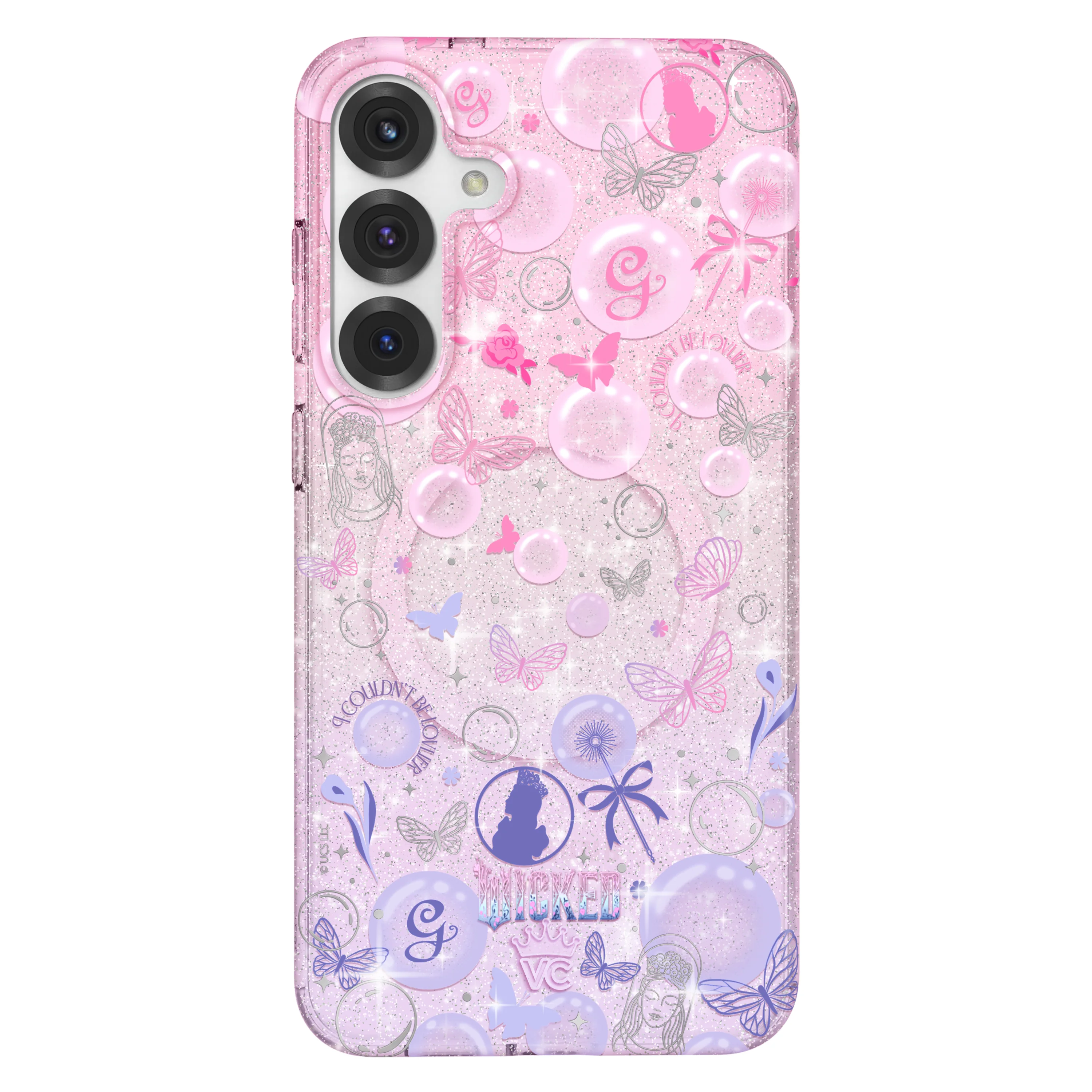 Wicked Glinda’s Bubble Glitter Samsung Case - Image 6