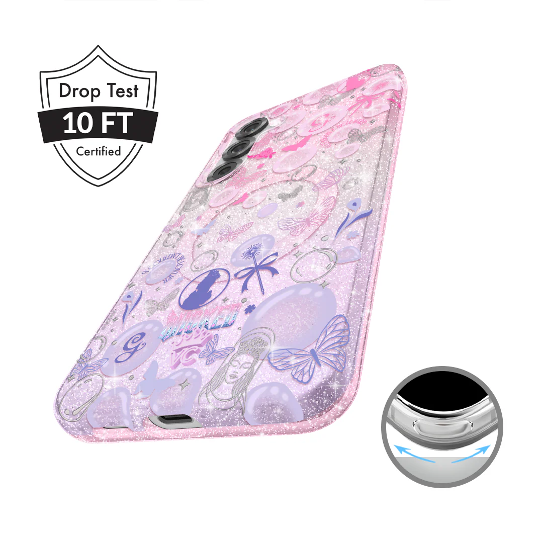 Wicked Glinda’s Bubble Glitter Samsung Case - Image 7
