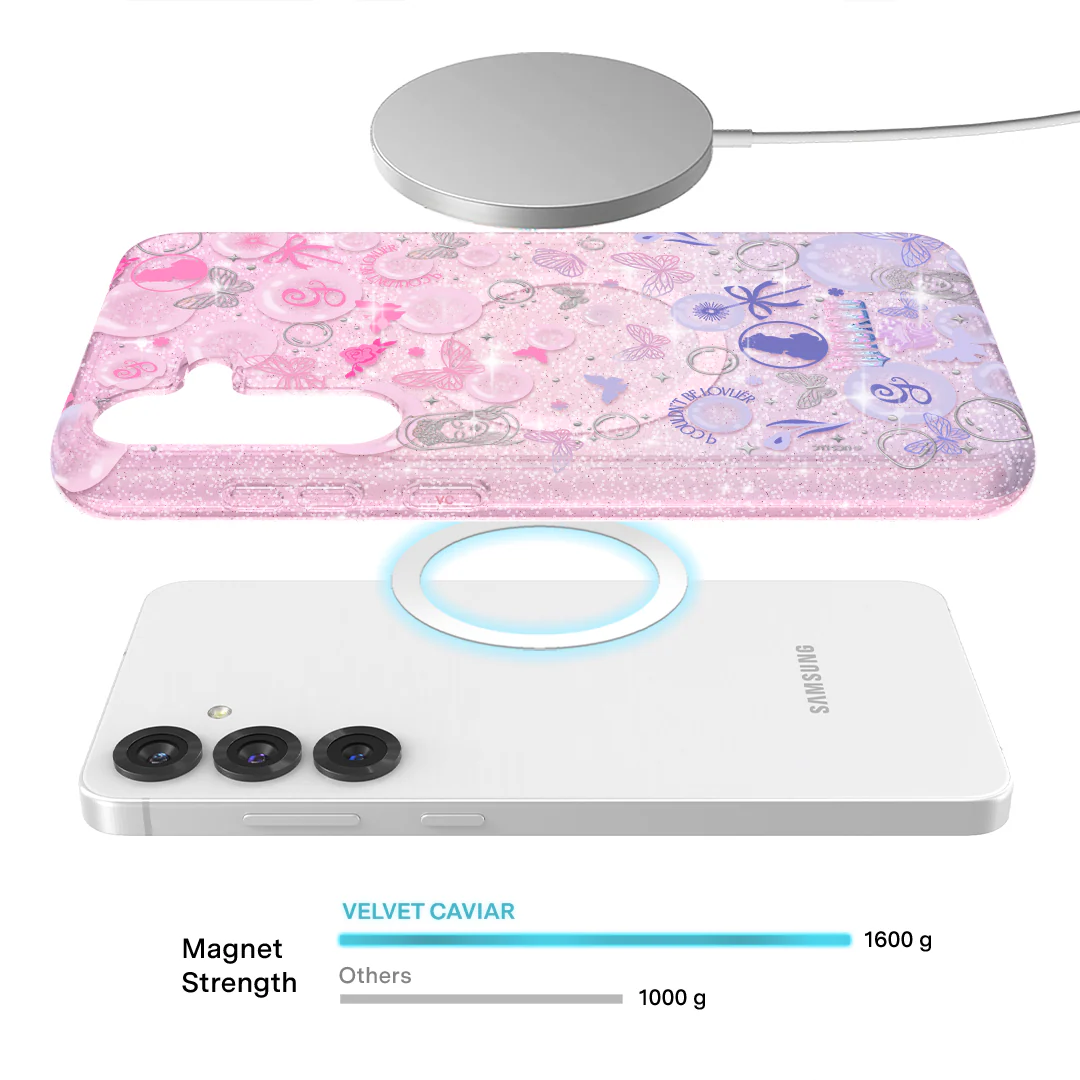 Wicked Glinda’s Bubble Glitter Samsung Case - Image 9