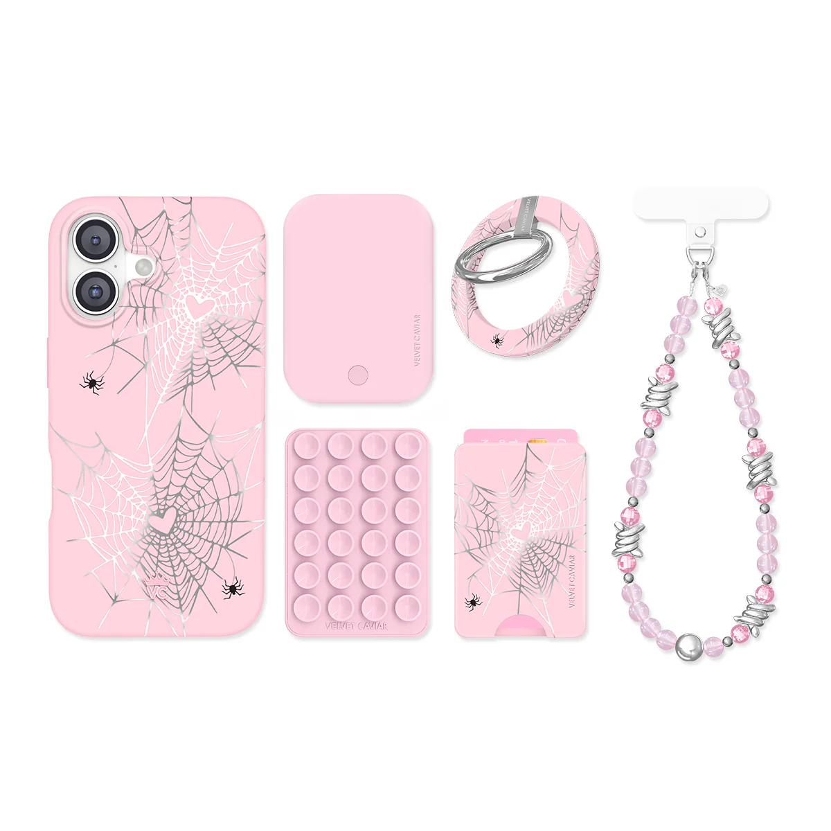Widow’s Web Chrome iPhone Bundle Set - Image 2