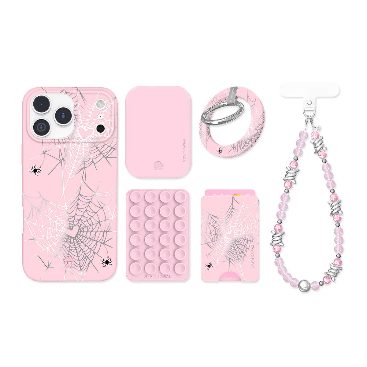Widow’s Web Chrome iPhone Bundle Set - Image 3