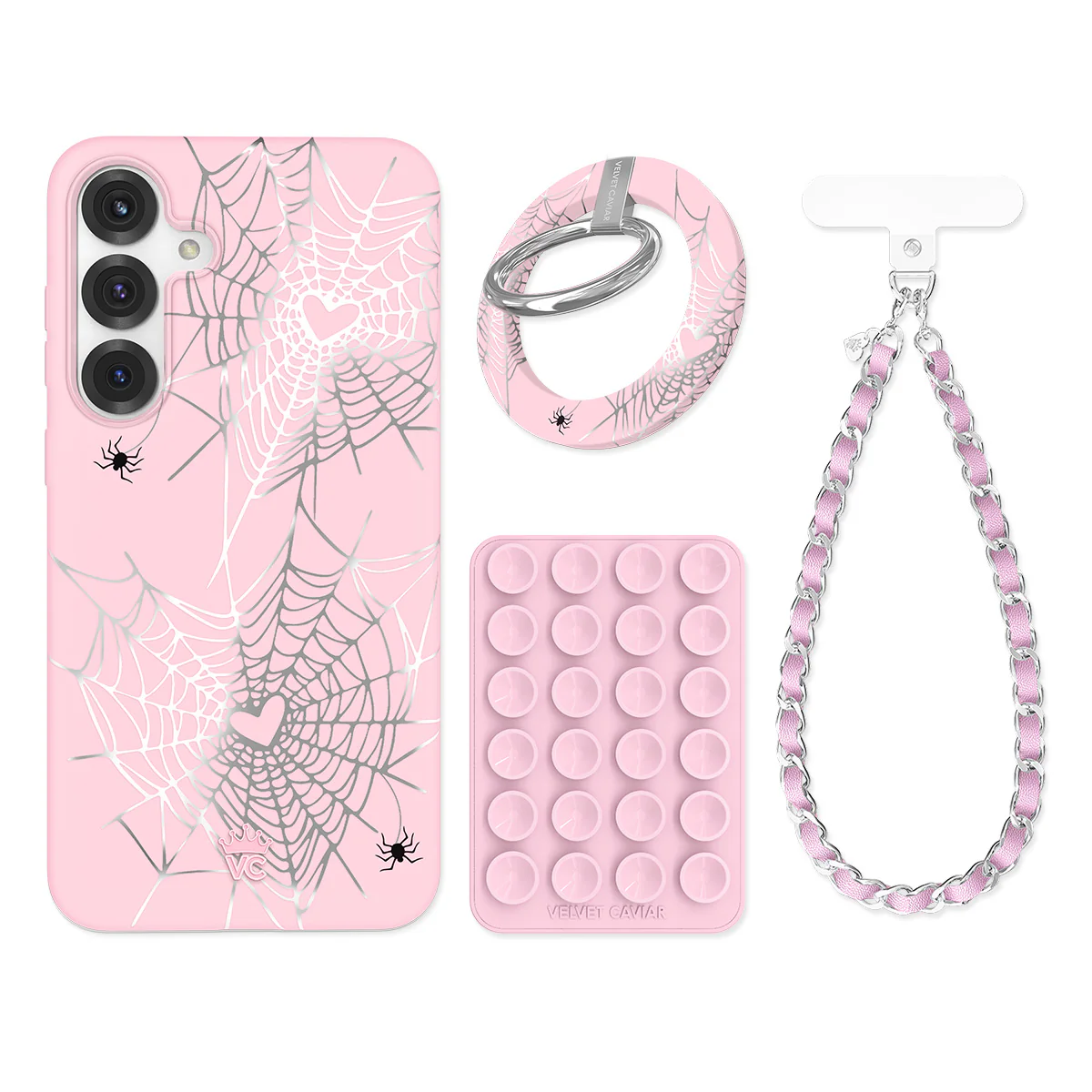 Widow’s Web Chrome Samsung Bundle Set - Image 2