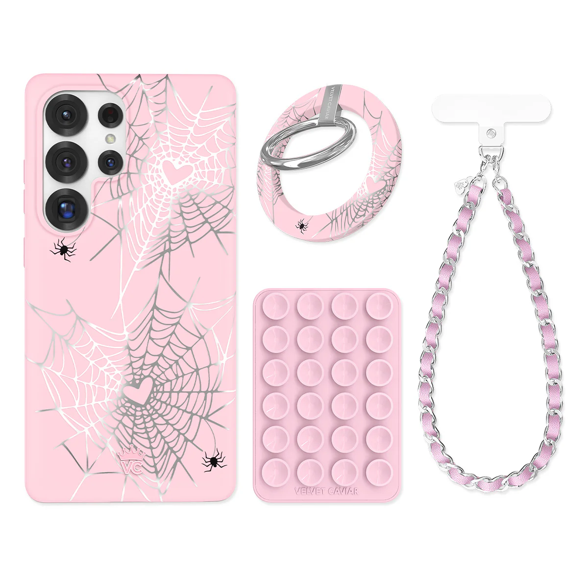 Widow’s Web Chrome Samsung Bundle Set - Image 3