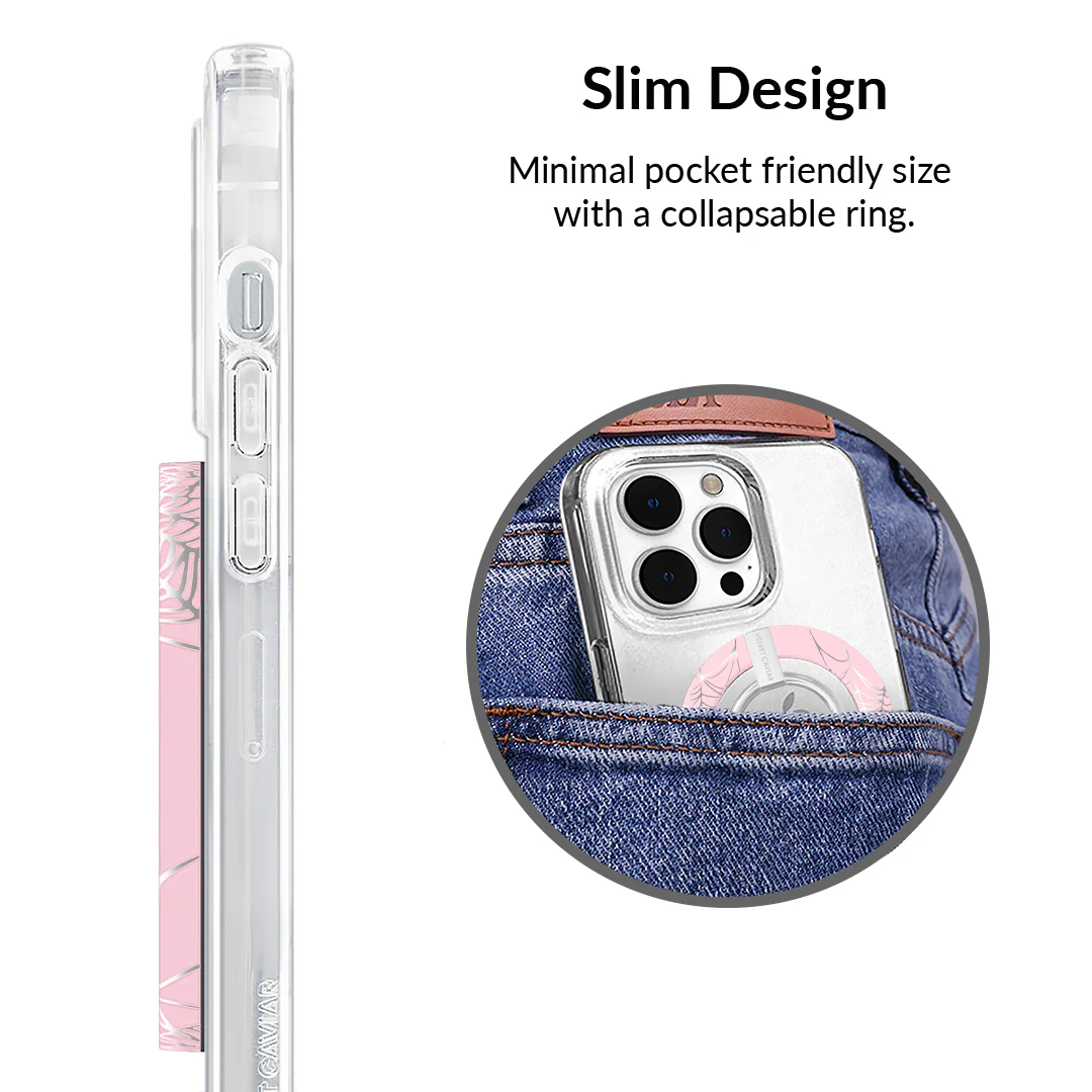 Widow’s Web Chrome MagSafe Grip Ring - Image 4