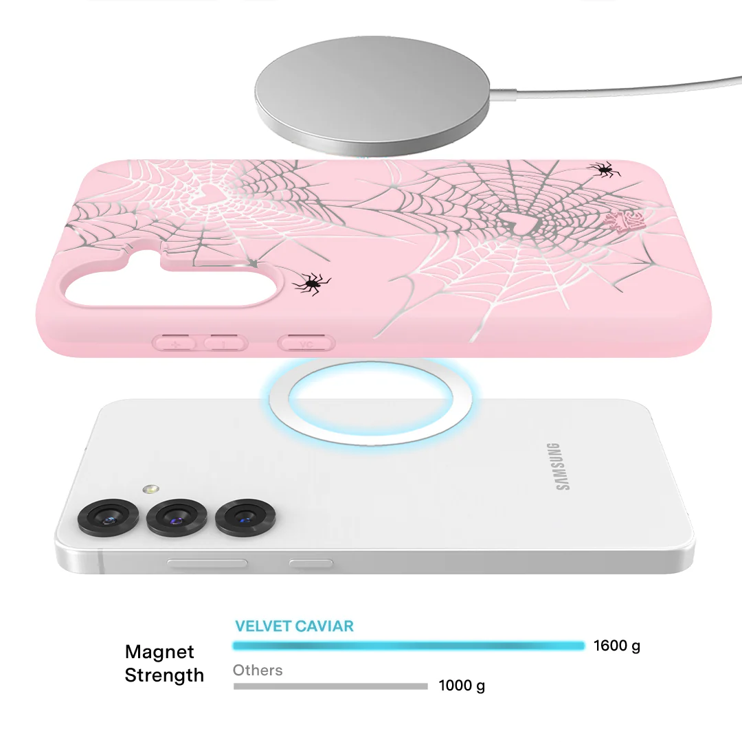 Widows Web Chrome Samsung Case - Image 3