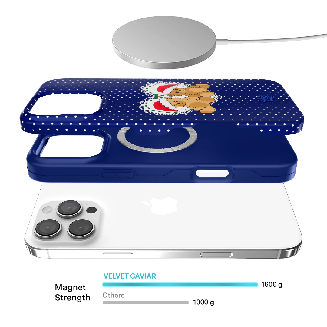 Winter Teddy iPhone Case - Image 4