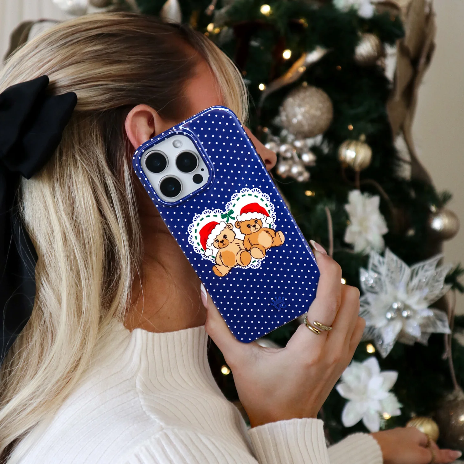 Winter Teddy iPhone Case - Image 68