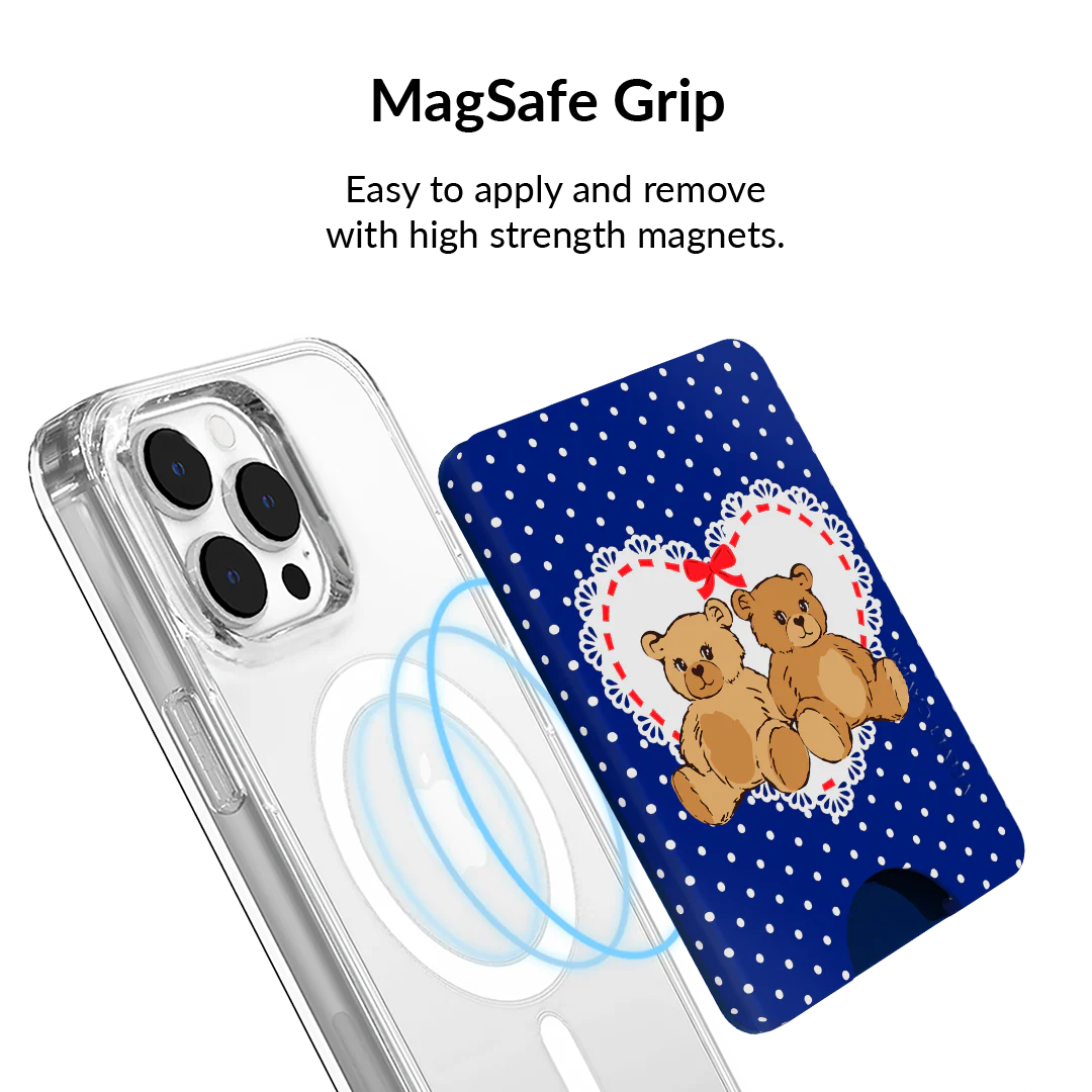 Winter Teddy MagSafe Wallet - Image 4