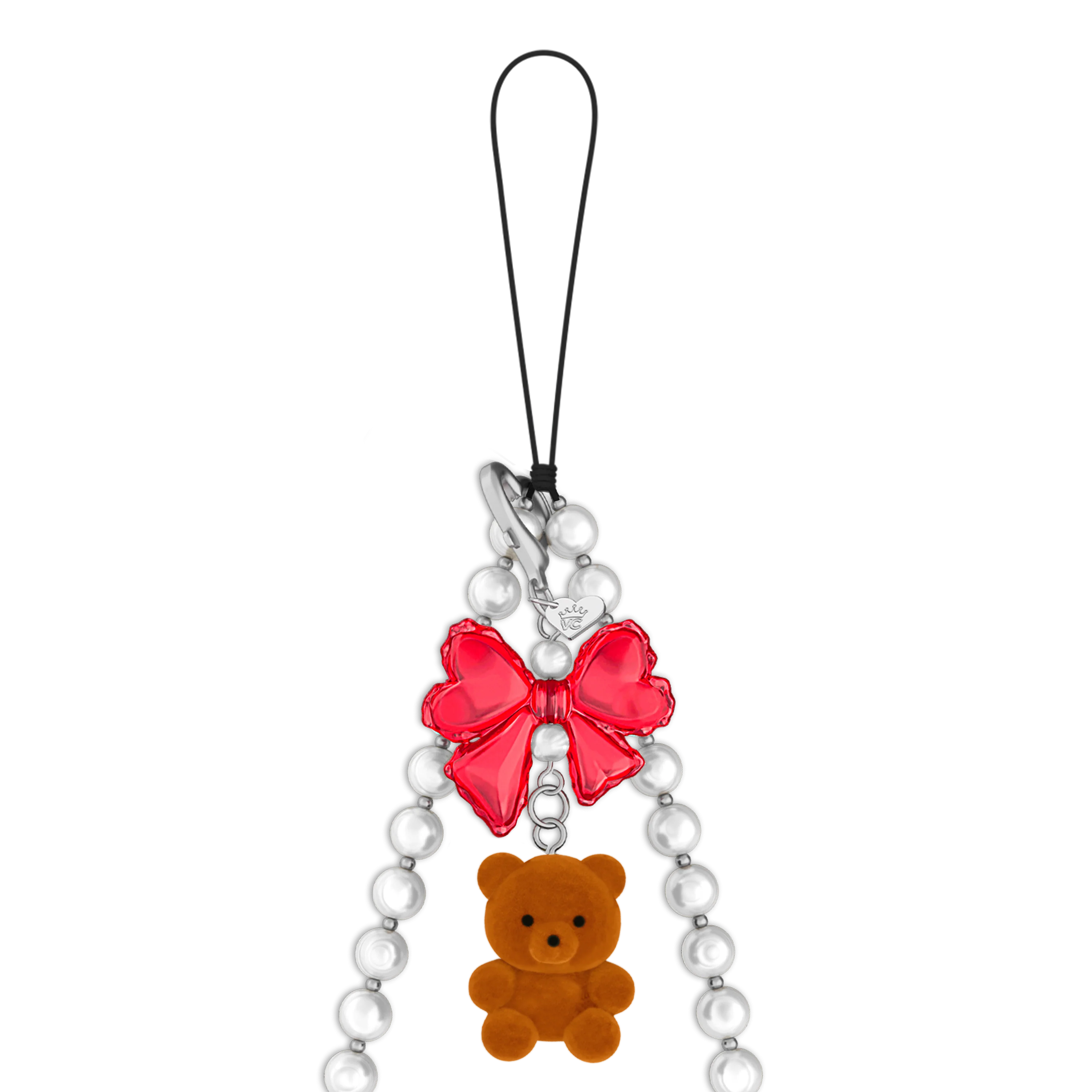 Winter Teddy Phone Charm - Image 4
