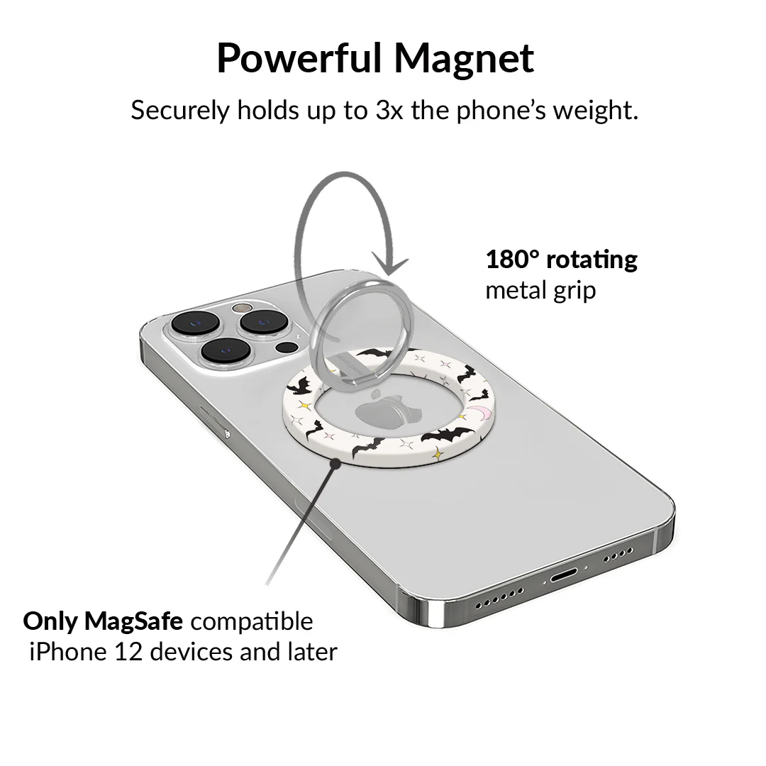 Witching Hour Bats MagSafe Grip Ring - Image 3