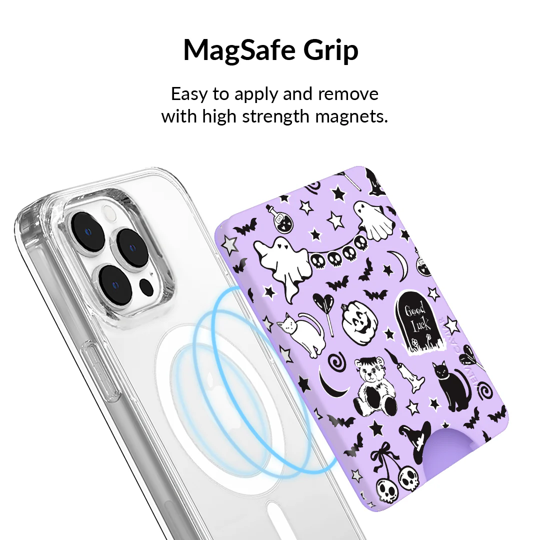 Witchy Lilac MagSafe Wallet - Image 4