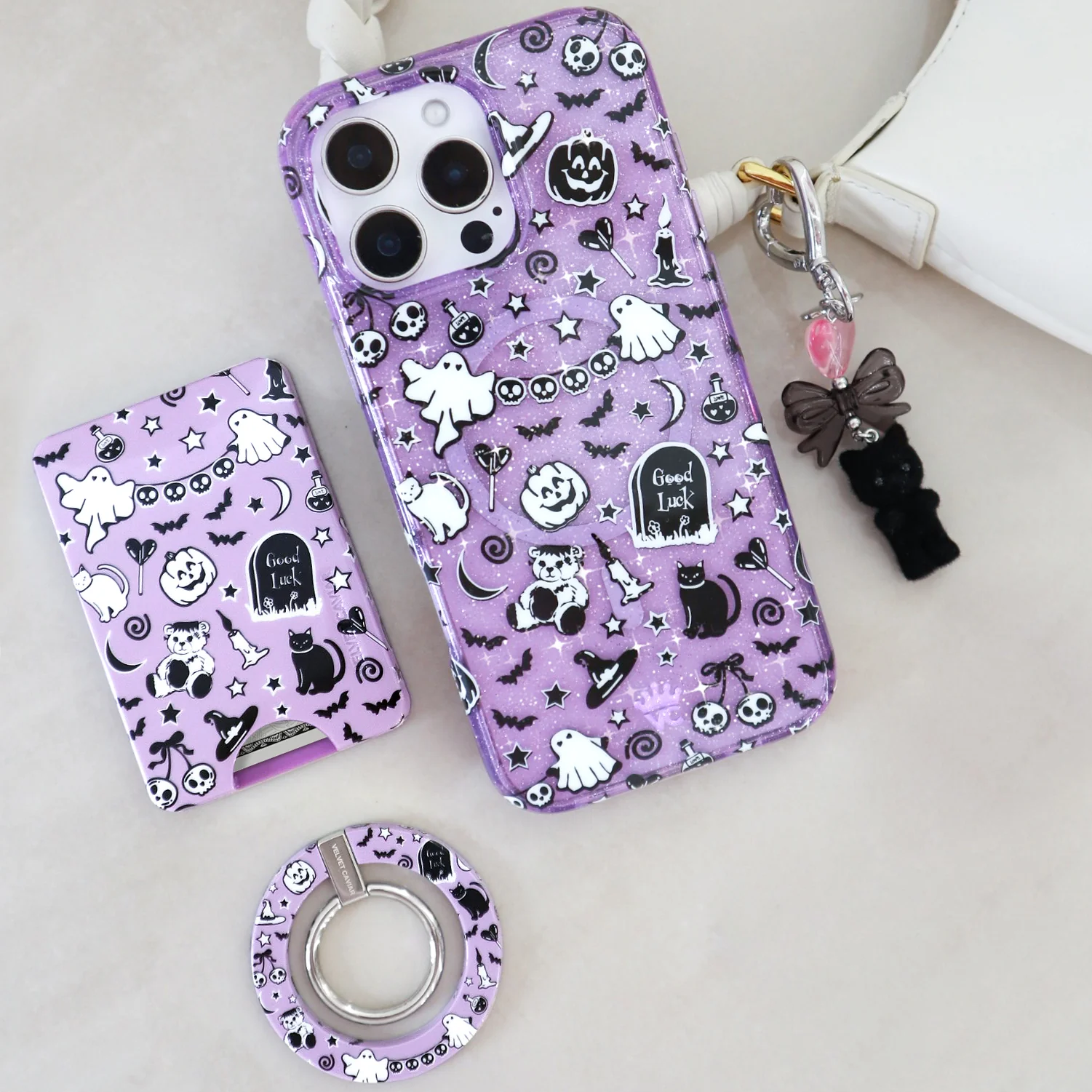 Witchy Lilac MagSafe Wallet - Image 6