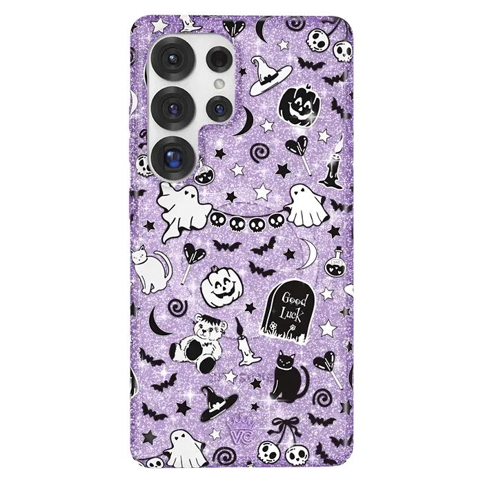 Witchy Lilac Glitter Samsung Case - Image 11