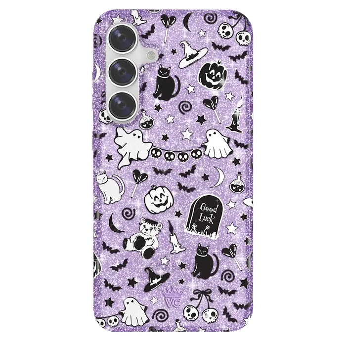 Witchy Lilac Glitter Samsung Case - Image 16