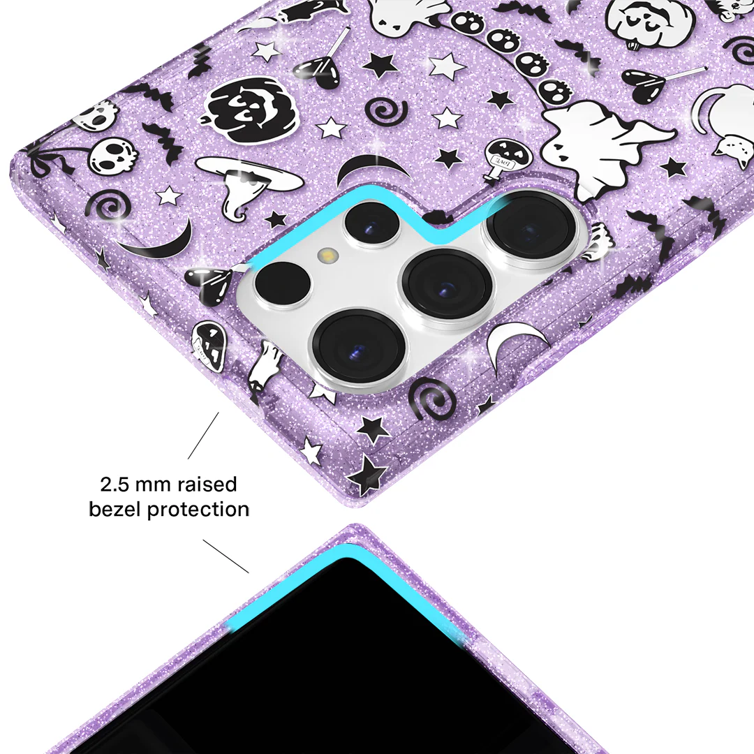 Witchy Lilac Glitter Samsung Case - Image 27