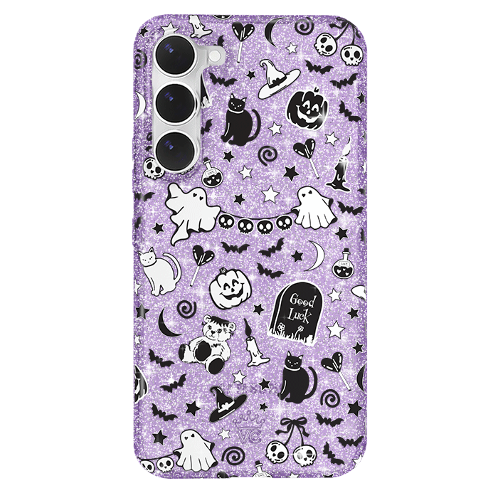 Witchy Lilac Glitter Samsung Case - Image 36