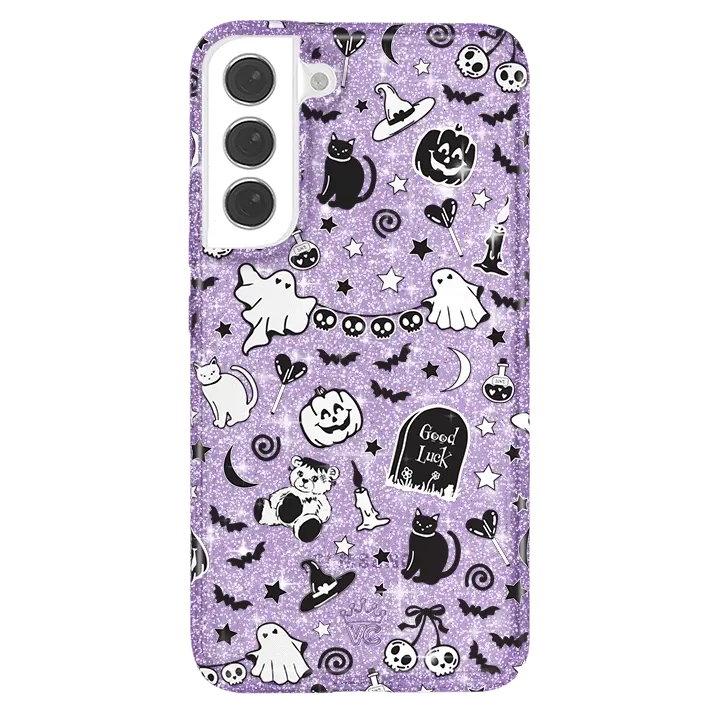 Witchy Lilac Glitter Samsung Case - Image 51