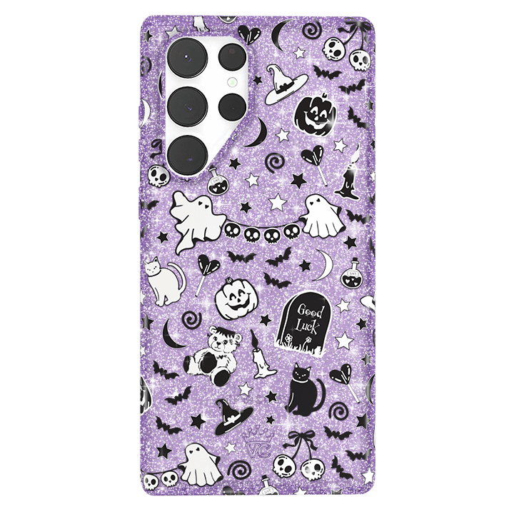 Witchy Lilac Glitter Samsung Case - Image 56