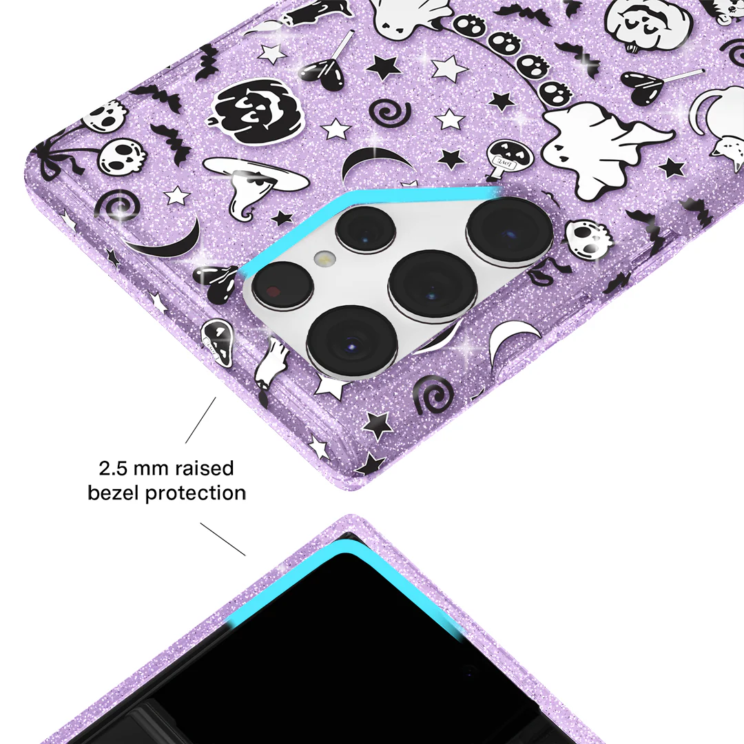 Witchy Lilac Glitter Samsung Case - Image 57