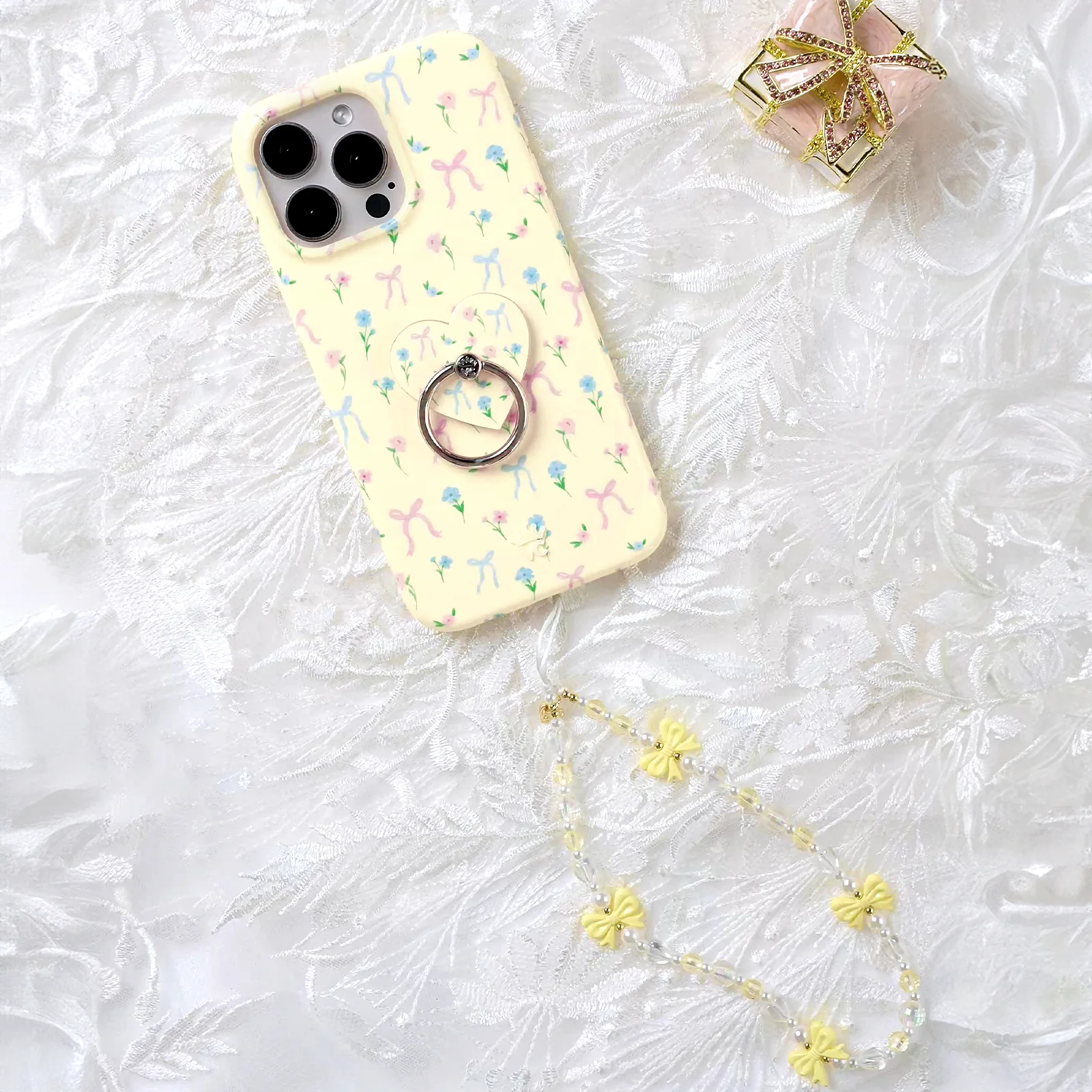 Buttercup Bows Phone Charm - Image 2