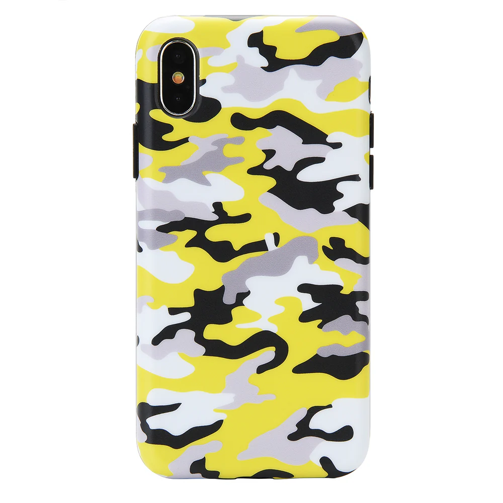 Yellow Camo iPhone Case - Image 29