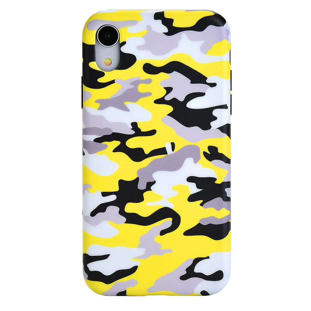 Yellow Camo iPhone Case - Image 54