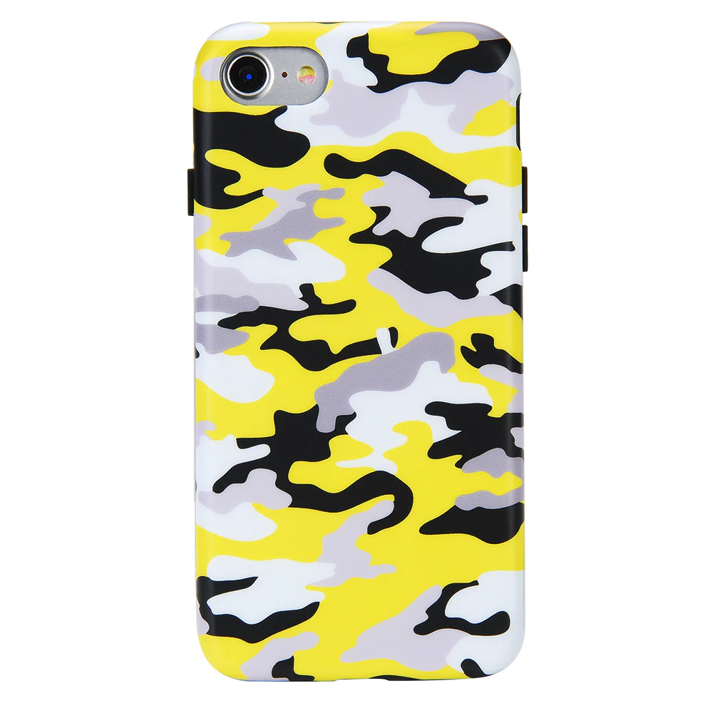 Yellow Camo iPhone Case - Image 8