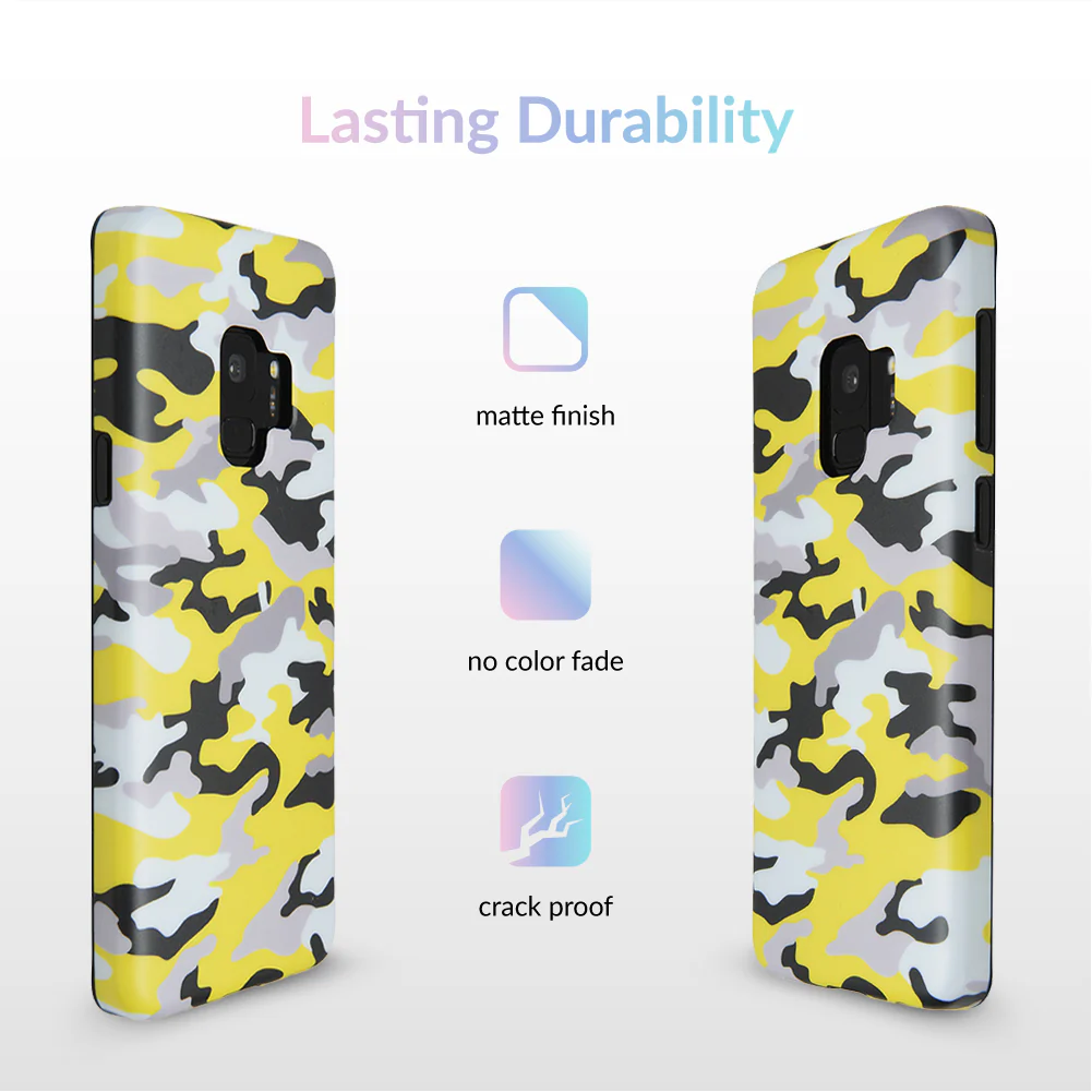 Yellow Camo Samsung Galaxy Case - Image 19