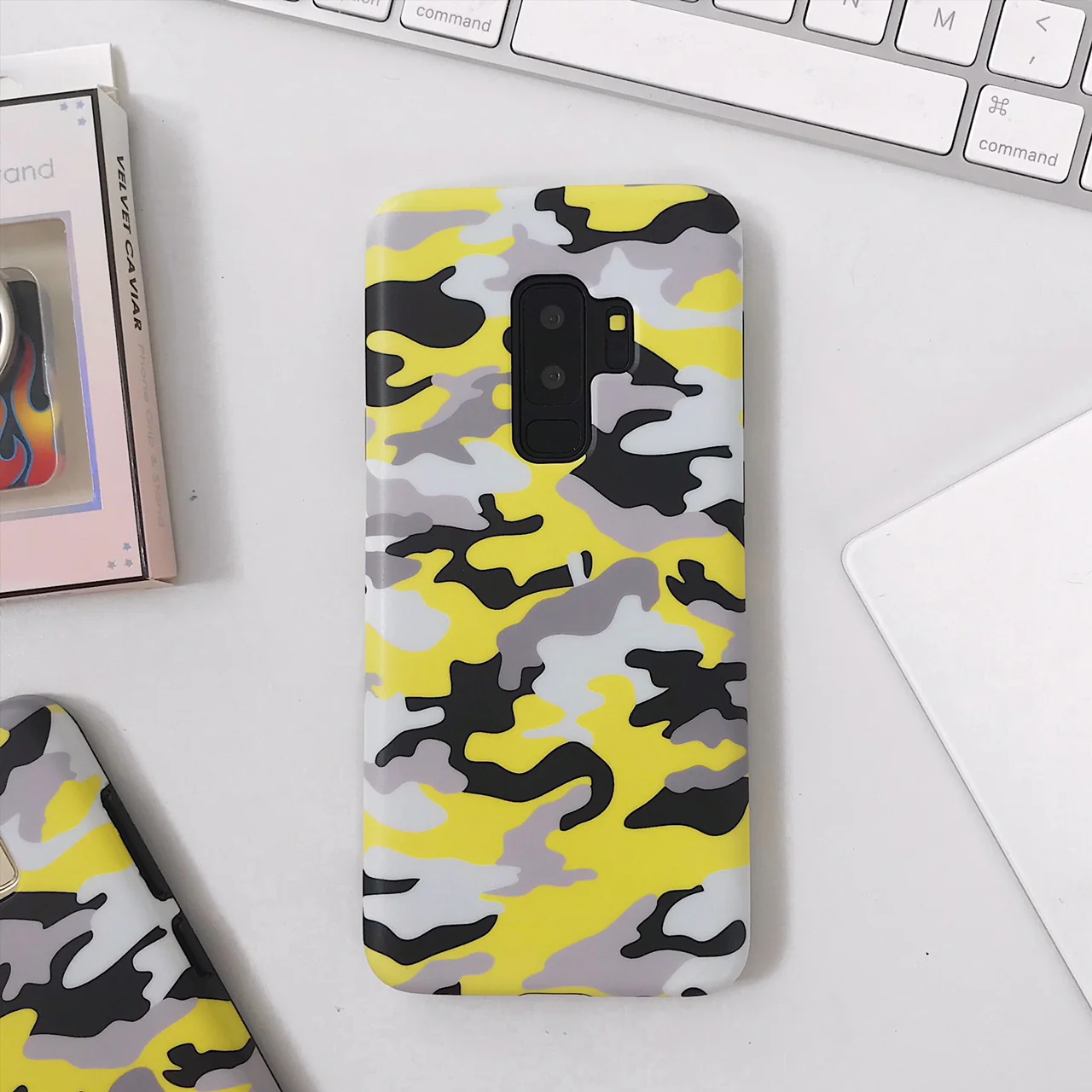 Yellow Camo Samsung Galaxy Case - Image 29