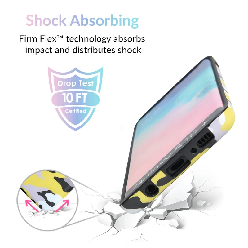 Yellow Camo Samsung Galaxy Case - Image 35