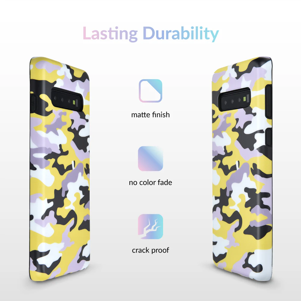 Yellow Camo Samsung Galaxy Case - Image 42