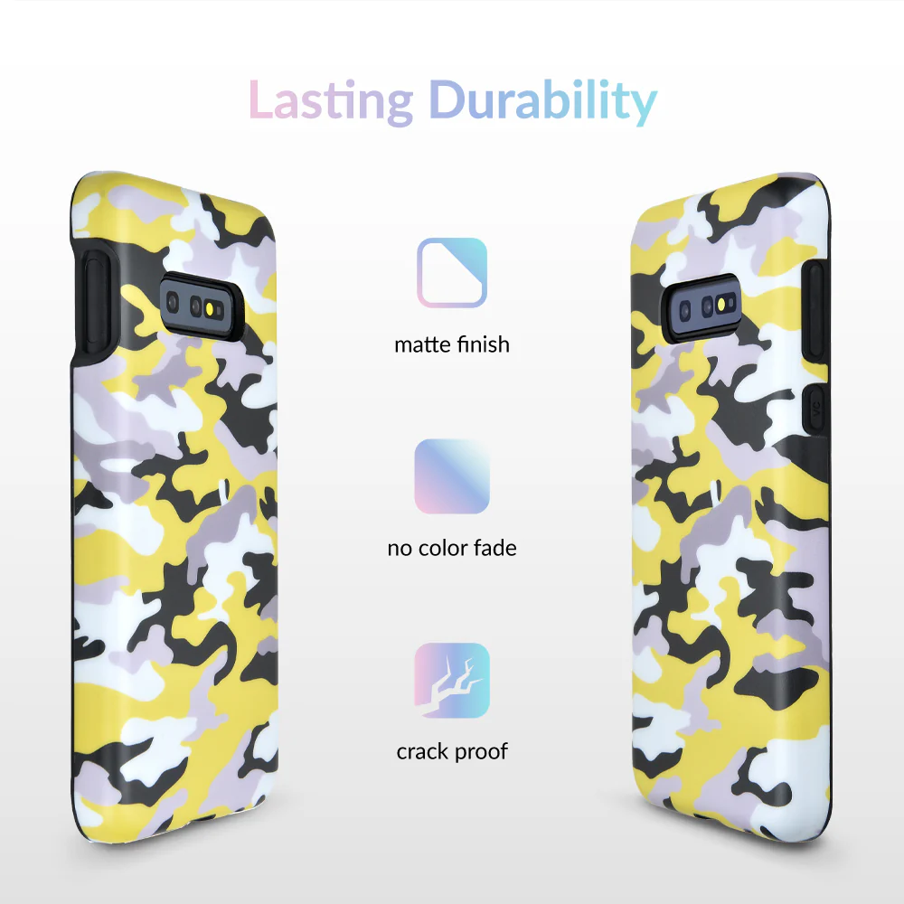 Yellow Camo Samsung Galaxy Case - Image 51