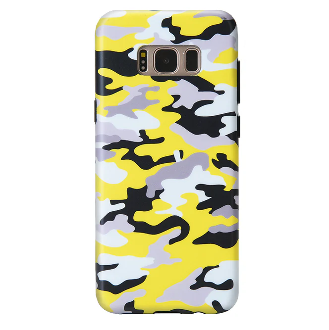Yellow Camo Samsung Galaxy Case - Image 8