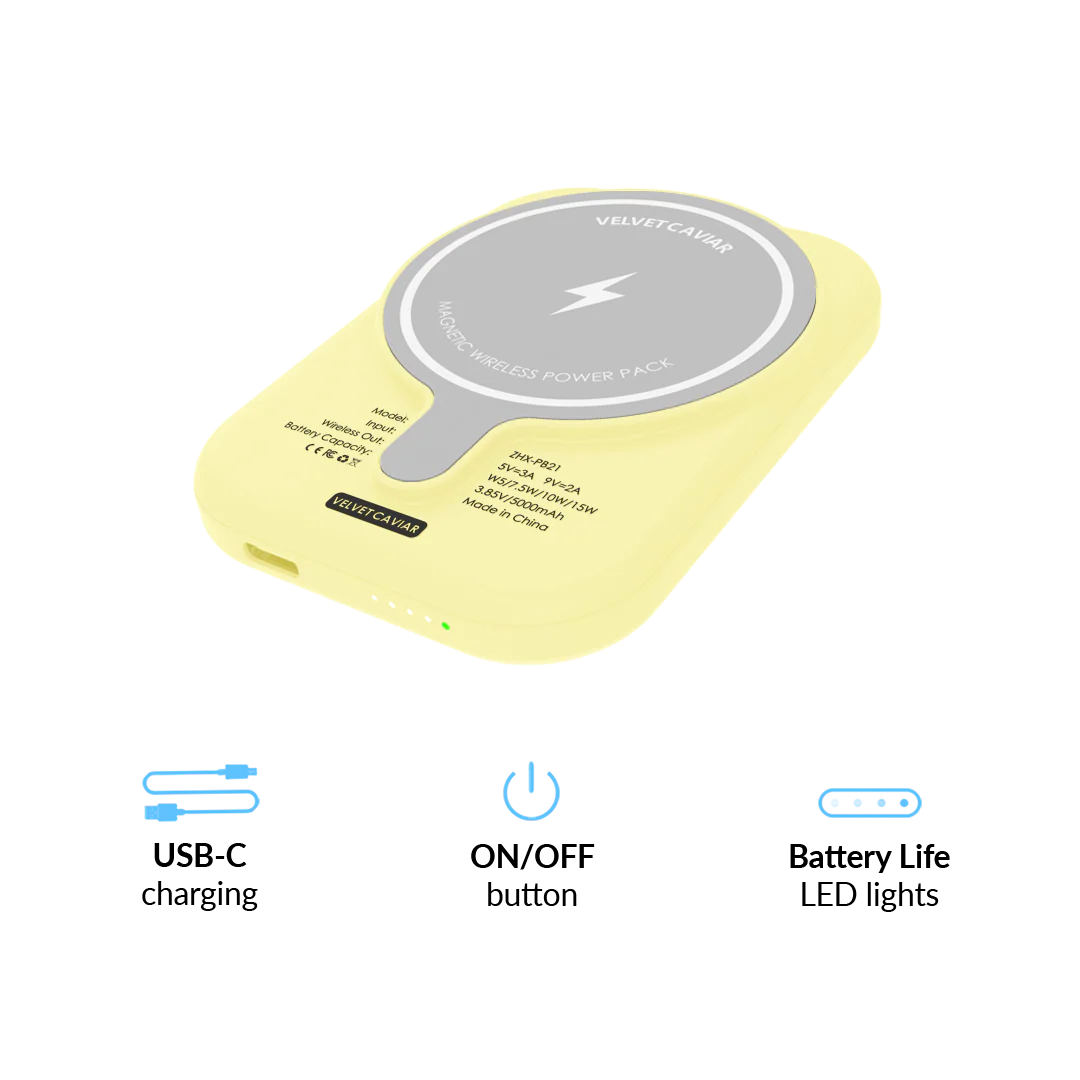 Yellow MagSafe Battery Power Pack - Image 6