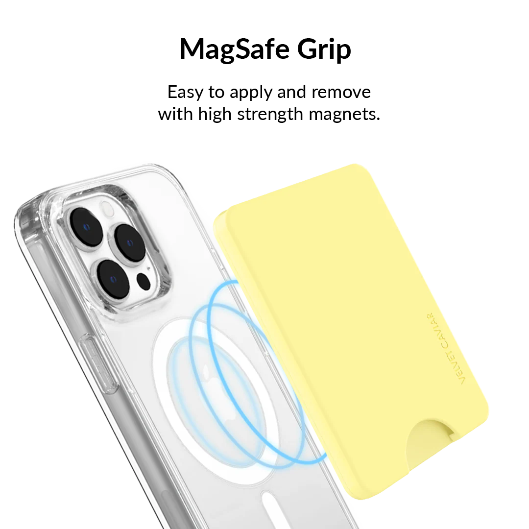 Yellow MagSafe Wallet - Image 3