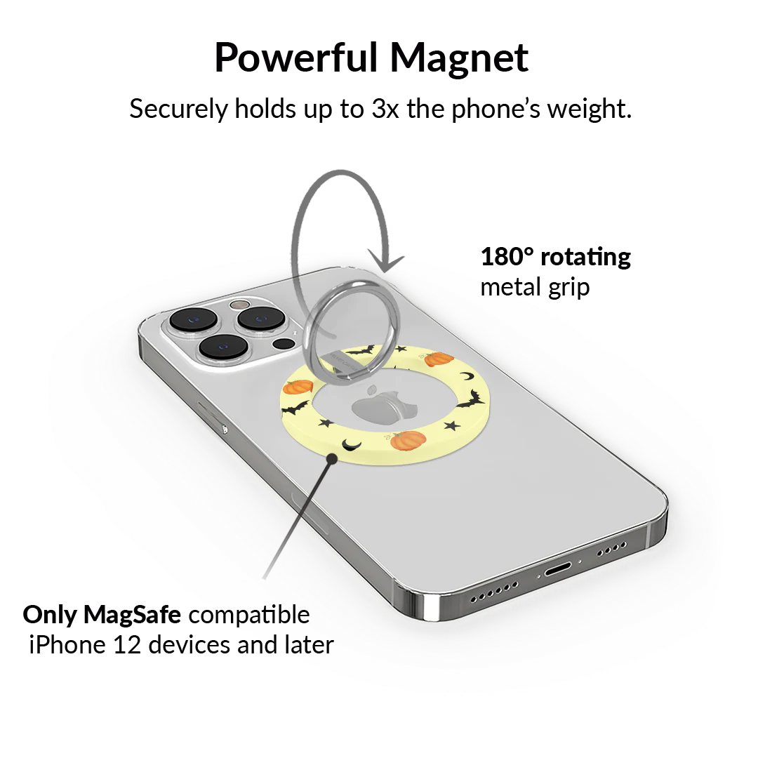 Purrfect Pumpkins MagSafe Grip Ring - Image 3