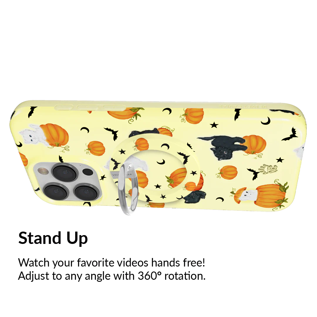 Purrfect Pumpkins MagSafe Grip Ring - Image 4
