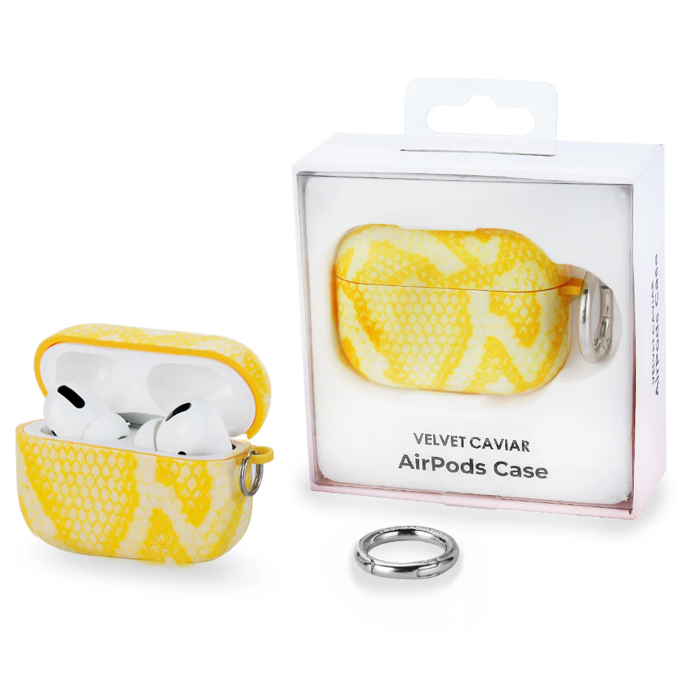 Yellow Snake Airpods Case - Image 8