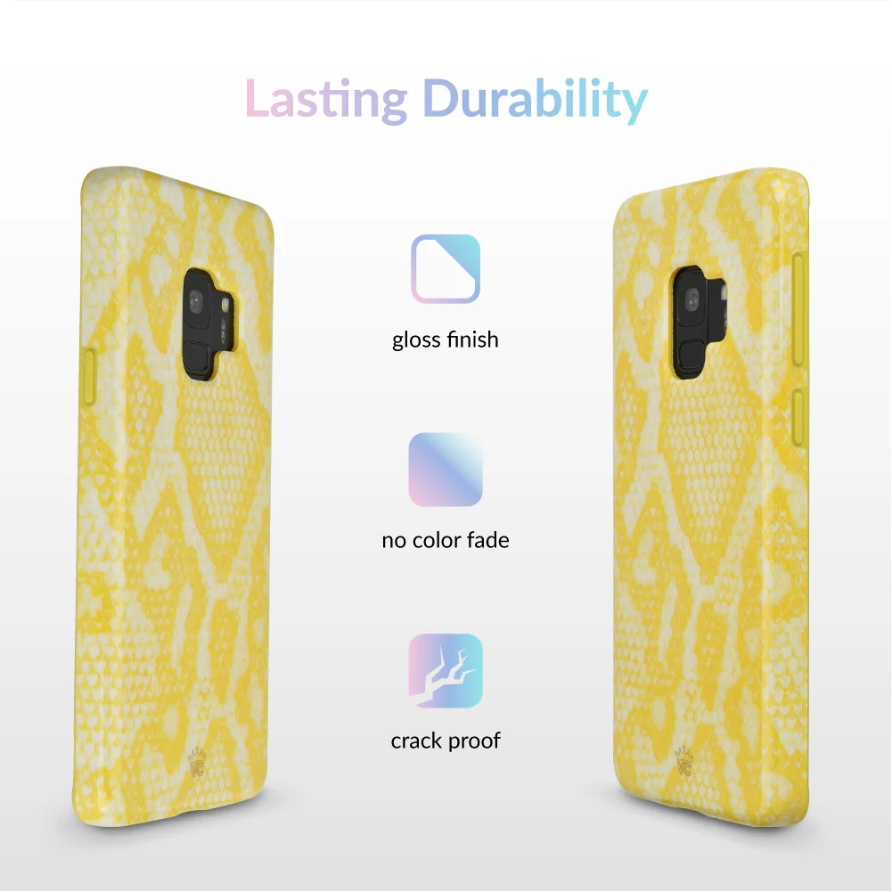 Yellow Snakeskin Samsung Galaxy Case - Image 12