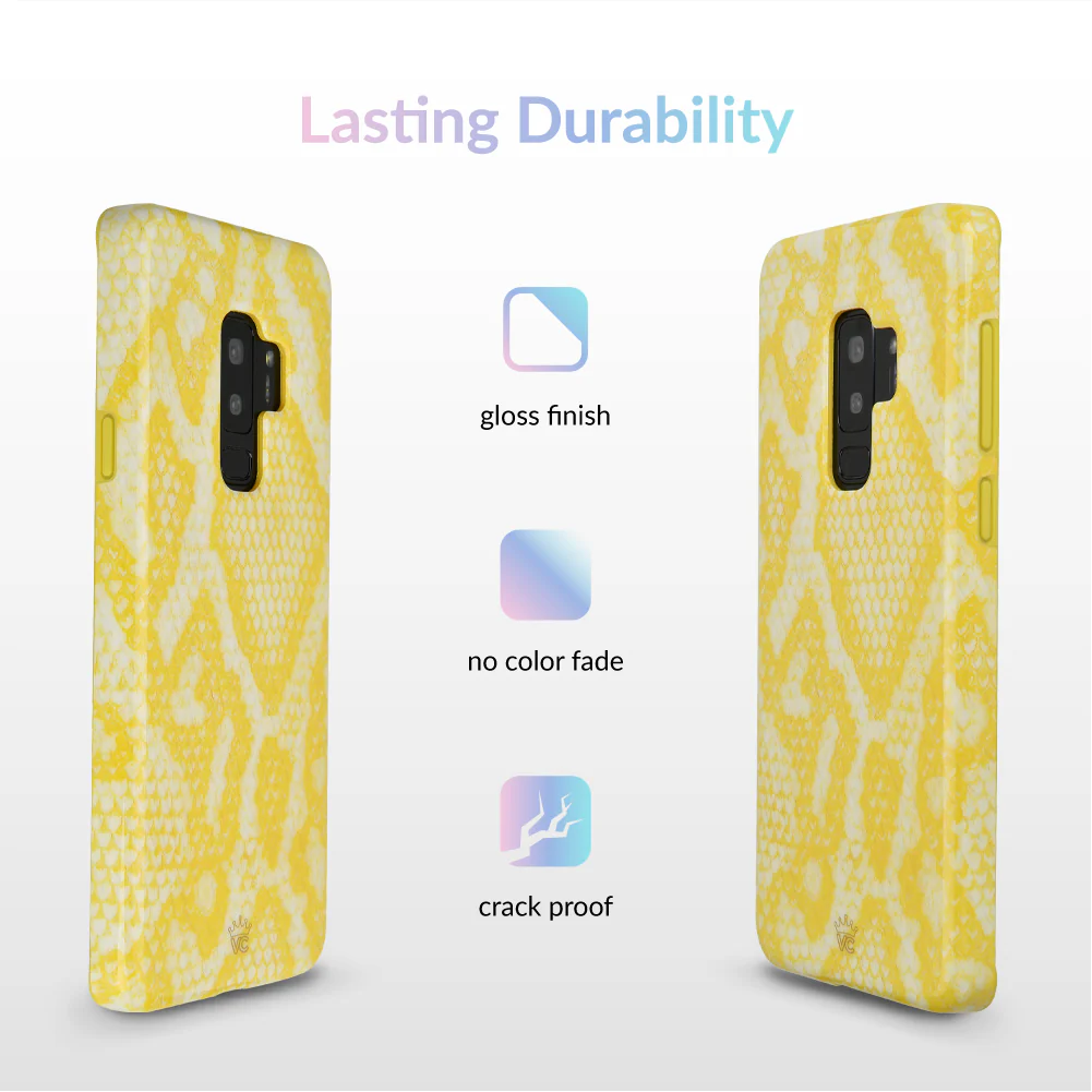 Yellow Snakeskin Samsung Galaxy Case - Image 17