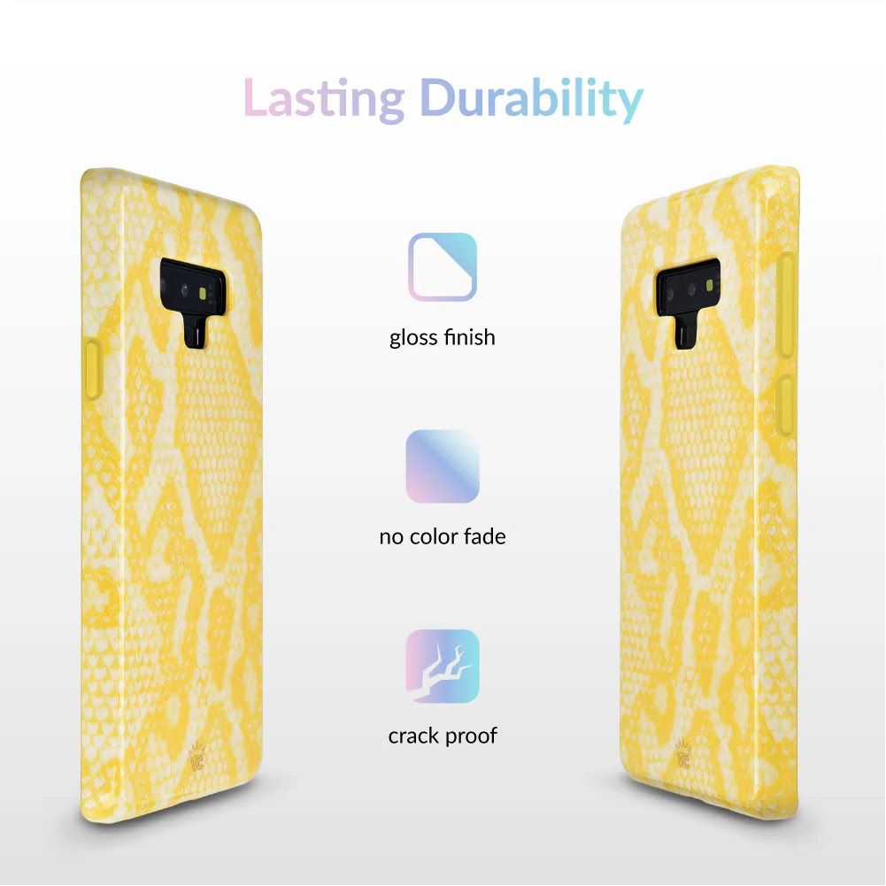 Yellow Snakeskin Samsung Galaxy Case - Image 27
